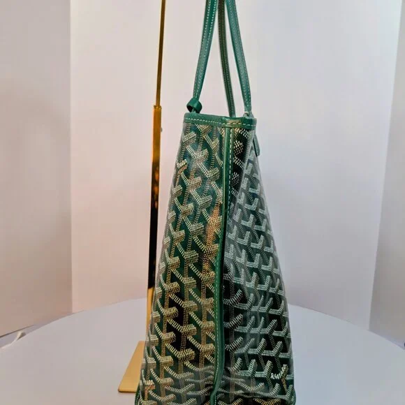 Goyard Anjou PM Tote Bag in Green, Reversible - Picture 10 of 16